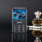 SATREND A10 Card Mobile Phone, 1.77 inch, MTK6261D, 21 Keys, Support Bluetooth, MP3, Anti-lost, Remote Capture, FM, GSM, Dual SIM(Black) - 2
