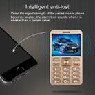 SATREND A10 Card Mobile Phone, 1.77 inch, MTK6261D, 21 Keys, Support Bluetooth, MP3, Anti-lost, Remote Capture, FM, GSM, Dual SIM(Gold) - 12