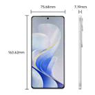 vivo S19, 8GB+256GB, Face ID / Screen Fingerprint Identification,  6.78 inch Android 14 Snapdragon 7 Gen 3 Octa Core, OTG, NFC, Network: 5G (White) - 2