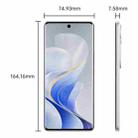 vivo S19 Pro, 16GB+512GB, Face ID / Screen Fingerprint Identification, 6.78 inch Android 14 Dimensity 9200+ Octa Core, OTG, NFC, Network: 5G (White) - 2