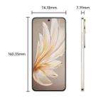 vivo S20, 8GB+256GB, Face ID / Screen Fingerprint Identification, 6.67 inch Android 15 Snapdragon 7 Gen 3 Octa Core, OTG, NFC, Network: 5G (Gold) - 2