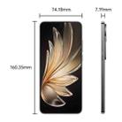 vivo S20, 12GB+256GB, Face ID / Screen Fingerprint Identification, 6.67 inch Android 15 Snapdragon 7 Gen 3 Octa Core, OTG, NFC, Network: 5G (Black) - 2