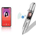 AK007 Mobile Phone, Multifunctional Remote Noise Reduction Back-clip Recording Pen with 0.96 inch Color Screen, Dual SIM Dual Standby, Support Bluetooth, GSM, LED Light, Handwriting(Black) - 11