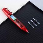 AK007 Mobile Phone, Multifunctional Remote Noise Reduction Back-clip Recording Pen with 0.96 inch Color Screen, Dual SIM Dual Standby, Support Bluetooth, GSM, LED Light, Handwriting (Red) - 1