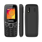 UNIWA E1805, 1.77 inch, SC6531E, 21 Keys, Support Bluetooth, Torch, FM, MP3, MP4, GSM, Dual SIM (Black) - 1