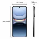 vivo iQOO 13, 12GB+512GB, Face ID / Screen Fingerprint Identification, 6.82 inch Android 15 OriginOS 5 Snapdragon 8 Elite Octa Core, OTG, NFC, Network: 5G, Support Google Play (Black) - 2