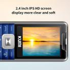 KUMI Mi1 Mini Mobile Phone, Forehead Thermometer, 2.4 inch, MTK6261D, Bluetooth, 21 Keys, Dual SIM, SOS, FM, Network: 2G,  Body Temperature Measurement (Gold) - 5