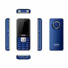 KUMI Mi1 Mini Mobile Phone, Forehead Thermometer, 2.4 inch, MTK6261D, Bluetooth, 21 Keys, Dual SIM, SOS, FM, Network: 2G,  Body Temperature Measurement (Blue) - 2