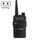 BaoFeng BF-F8HP 8W Dual Band Two-Way Radio VHF UHF Handheld Walkie Talkie, US Plug(Black) - 1