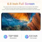 X50 Pro+, 2GB+32GB, 6.8 inch Pole-notch Screen, Face ID & In-screen Fingerprint Identification, Android 6.0 MTK6580P Quad Core, Network: 3G (Baby Blue) - 7