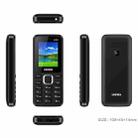 UNIWA E1801 Mobile Phone, 1.77 inch, 800mAh Battery, 21 Keys, Support Bluetooth, FM, MP3, MP4, GSM, Dual SIM(Black) - 3