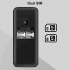 UNIWA E1801 Mobile Phone, 1.77 inch, 800mAh Battery, 21 Keys, Support Bluetooth, FM, MP3, MP4, GSM, Dual SIM(Black) - 15
