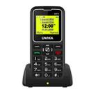 UNIWA V171 Mobile Phone, 1.77 inch, 1000mAh Battery, 21 Keys, Support Bluetooth, FM, MP3, MP4, GSM, Dual SIM, with Docking Base(Black) - 2