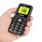 UNIWA V171 Mobile Phone, 1.77 inch, 1000mAh Battery, 21 Keys, Support Bluetooth, FM, MP3, MP4, GSM, Dual SIM, with Docking Base(Black) - 6