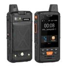 UNIWA F50 POC Walkie Talkie Rugged Phone, 1GB+8GB, Waterproof Dustproof Shockproof, 4000mAh Battery, 2.8 inch Android 6.0 MTK6737 Quad Core up to 1.1GHz, Network: 4G, SOS, OTG(Black) - 1