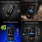 UNIWA F50 POC Walkie Talkie Rugged Phone, 1GB+8GB, Waterproof Dustproof Shockproof, 4000mAh Battery, 2.8 inch Android 6.0 MTK6737 Quad Core up to 1.1GHz, Network: 4G, SOS, OTG(Black) - 3