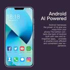 i13 Pro A60, 1GB+8GB, 6.3 inch Notch Screen, Face Identification, Android 6.0 MTK6582 Quad Core, Network: 3G, Dual SIM(Blue) - 8