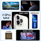i13 Pro Max / iQ4, 2GB+16GB, 6.5 inch, Face Identification, Android 6.0 MTK6580P Quad Core, Network: 3G(Gold) - 4