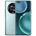 Honor Magic4 Pro 5G LGE-AN10, 12GB+512GB, China Version, Triple Back Cameras + Dual Front Cameras, 3D Face ID & Screen Fingerprint Identification, 4600mAh Battery, 6.81 inch Magic UI 6.0 (Android 12) Snapdragon 8 Gen 1 Octa Core up to 2.995GHz, Network: 5G, OTG, NFC, Support Wireless Charging Function, Not Support Google Play (Cyan) - 1