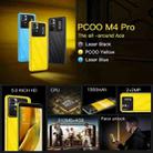 M4 Pro / T85, 512MB+4GB, 5.0 inch Screen, Face Identification, Android 4.4 MTK6572 Dual Core, Network: 3G (Yellow) - 4