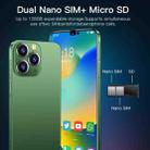 i14 Pro Max N85+, 2GB+16GB, 6.3 inch Screen, Face Identification, Android 6.0 Spreadtrum 7731G Quad Core, Network: 3G, Dual SIM,  with 64GB TF Card(Green) - 6