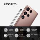 S22 Ultra 5G N10, 2GB+8GB, 6.3 inch Waterdrop Screen, Face Identification, Android 6.0 MTK6580A Quad Core, Network: 3G, with 64GB TF Card(Gold) - 4
