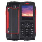 Rugtel R1C Rugged Phone, IP68 Waterproof Dustproof Shockproof, 2.4 inch, MTK6261D, 2000mAh Battery, SOS, FM, Dual SIM(Red) - 1