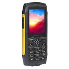 Rugtel R1D Rugged Phone, IP68 Waterproof Dustproof Shockproof, 2.4 inch, MTK6261D, 2000mAh Battery, Loud Box Speaker, FM, Network: 2G, Dual SIM(Yellow) - 2