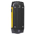 Rugtel R1D Rugged Phone, IP68 Waterproof Dustproof Shockproof, 2.4 inch, MTK6261D, 2000mAh Battery, Loud Box Speaker, FM, Network: 2G, Dual SIM(Yellow) - 6