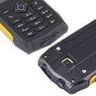 Rugtel R1D Rugged Phone, IP68 Waterproof Dustproof Shockproof, 2.4 inch, MTK6261D, 2000mAh Battery, Loud Box Speaker, FM, Network: 2G, Dual SIM(Yellow) - 8
