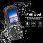 Rugtel R2C Rugged Phone, IP68 Waterproof Dustproof Shockproof, 2.4 inch, MTK6261D, 2500mAh Battery, SOS, FM, Dual SIM(Black) - 12