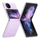 vivo X Flip 5G, 50MP Camera, 12GB+256GB, Dual Back Cameras, Side Fingerprint Identification, 4400mAh Battery, 6.74 inch + 3.0 inch Android 13.0 OriginOS 3 Qualcomm Snapdragon 8+ Gen1 Octa Core up to 3.0GHz, NFC, OTG, Network: 5G (Purple) - 1