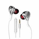 WK Black Gold Series YC06 3.5mm HIFI Sound Quality Wired Headphones (White) - 1