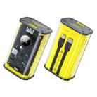 WK WP-345 10000mAh Pioneer Series 22.5W Power Bank with Dual Fast Charge Cable (Yellow) - 1