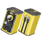 WK WP-347 20000mAh Pioneer Series 22.5W Power Bank with Dual Fast Charge Cable (Yellow) - 1