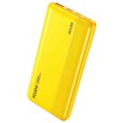 WEKOME WP-03 Tidal Energy Series 10000mAh 20W Fast Charge Power Bank (Yellow) - 1