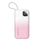 WK WP-355 20000mAh Star Gradient 22.5W Super Fast Charging Power Bank with Cable(Pink) - 1