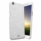 MOFI for OPPO R9 Crazy Horse Texture Leather Surface PC Protective Case Back Cover(White) - 1