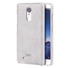 MOFI for  Xiaomi Redmi Note 3 Crazy Horse Texture Leather Surface PC Protective Case Back Cover(White) - 1