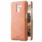 MOFI for  Huawei Honor 7 Crazy Horse Texture Leather Surface PC Protective Case Back Cover(Brown) - 1