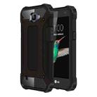 Tough Armor TPU + PC Combination Case For LG K4 (Black) - 1