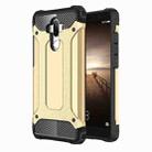 For Huawei  Mate 9 Rugged Armor TPU + PC Combination Case(Gold) - 1