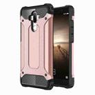 For Huawei  Mate 9 Rugged Armor TPU + PC Combination Case(Rose Gold) - 1