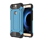 For Huawei Honor V8 Tough Armor TPU + PC Combination Case (Bronze)(Blue) - 1