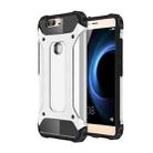 For Huawei Honor V8 Tough Armor TPU + PC Combination Case (Bronze)(White) - 1