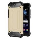 For Huawei  P10  Tough Armor TPU + PC Combination Case(Gold) - 1