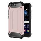 For Huawei  P10  Tough Armor TPU + PC Combination Case(Rose Gold) - 1