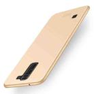 MOFI For LG K8 Frosted PC Ultra-thin Edge Fully Wrapped Up Protective Case Back Cover(Gold) - 1