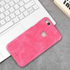 MOFI for  Huawei nova Lite Crazy Horse Texture Leather Surface PC Protective Back Cover Case (Magenta) - 1