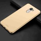 MOFI for  Xiaomi Redmi 4 PC Ultra-thin Edge Fully Wrapped Up Protective Case Back Cover(Gold) - 1